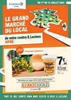 Prospectus alliances locales chez Leclerc Valable du 01 au 12 juillet 2025