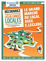 Grand marche du local des magasins Leclerc Valable du 01 au 12 juillet 2025