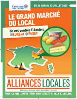 Grand marche du local des magasins Leclerc Valable du 30 juin au 12 juillet 2025