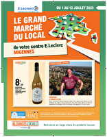 Temps fort local digital  chez Leclerc Valable du 01 au 12 juillet 2025