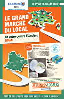 Alliances locales des magasins Leclerc Valable du 01 au 12 juillet 2025