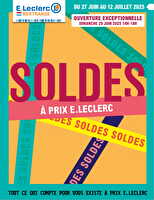 25m263c03lu chez Leclerc Valable du 27 juin au 12 juillet 2025