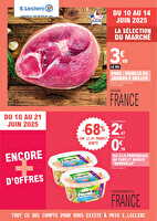 Trafic pouvoir achat 7 - mixte des magasins Leclerc Valable du 10 au 21 juin 2025