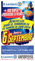 Tract mag 09 au 15 juin chez Leclerc Valable du 09 au 15 juin 2025