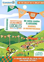 Catalogue alliances locales juillet 2025 chez Leclerc Valable du 01 au 12 juillet 2025