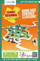 Grand marche du local chez Leclerc Valable du 01 au 12 juillet 2025