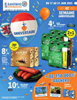 25m225c14lu des magasins Leclerc Valable du 17 au 21 juin 2025