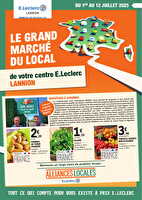 Al juillet des magasins Leclerc Valable du 01 au 12 juillet 2025