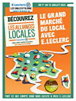 Grand marche du local des magasins Leclerc Valable du 01 au 12 juillet 2025