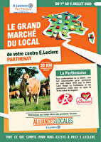 Grand marche du local chez Leclerc Valable du 01 au 05 juillet 2025