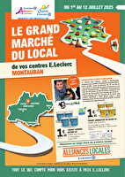 Alliances locales montauban des magasins Leclerc Valable du 01 au 12 juillet 2025