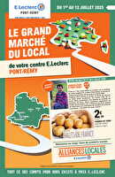 Alliances locales chez Leclerc Valable du 01 au 12 juillet 2025