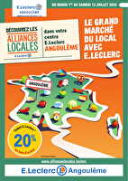 Grand marche du local des magasins Leclerc Valable du 01 au 12 juillet 2025
