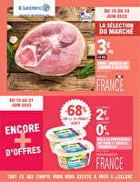 Trafic pouvoir achat 7 - mixte des magasins Leclerc Valable du 10 au 21 juin 2025