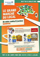 Al juillet des magasins Leclerc Valable du 01 au 12 juillet 2025