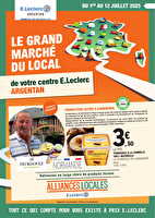 Alliances locales chez Leclerc Valable du 01 au 12 juillet 2025