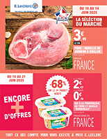 Trafic pouvoir achat 7 - mixte des magasins Leclerc Valable du 10 au 21 juin 2025