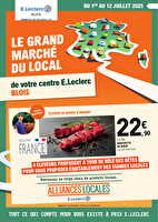 Catalogue alliances locales  chez Leclerc Valable du 01 au 12 juillet 2025