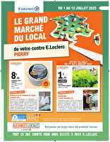 Temps fort local digital  chez Leclerc Valable du 01 au 12 juillet 2025