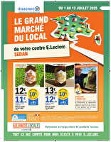 Temps fort local digital  chez Leclerc Valable du 01 au 12 juillet 2025