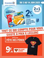 Depenser moins 11 chez Leclerc Valable du 03 au 14 juin 2025