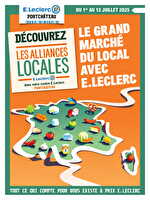 Grand marche du local  des magasins Leclerc Valable du 01 au 12 juillet 2025