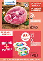 Trafic pouvoir achat 7 - mixte des magasins Leclerc Valable du 10 au 21 juin 2025