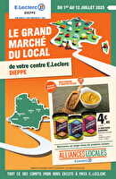 Alliances locales des magasins Leclerc Valable du 01 au 12 juillet 2025