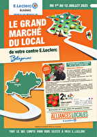 Grand marché du local  chez Leclerc Valable du 01 au 12 juillet 2025