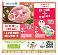 Trafic pouvoir achat 7 - mixte des magasins Leclerc Valable du 10 au 21 juin 2025