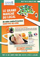 Al juillet des magasins Leclerc Valable du 01 au 12 juillet 2025