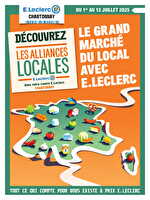 Grand marche du local des magasins Leclerc Valable du 01 au 12 juillet 2025