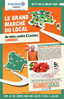 Alliances locales chez Leclerc Valable du 01 au 12 juillet 2025