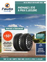 Op10 - thematique ete 2 des magasins Leclerc Valable du 22 juillet au 09 août 2025