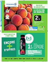 Trafic pouvoir achat 9 - mixte des magasins Leclerc Valable du 22 juillet au 02 août 2025