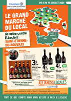Alliances locales des magasins Leclerc Valable du 08 au 19 juillet 2025