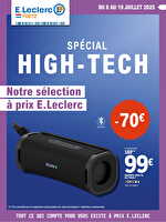 25m282c02lu des magasins Leclerc Valable du 08 au 19 juillet 2025