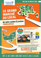 Alliances locales des magasins Leclerc Valable du 08 au 19 juillet 2025