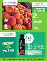 Trafic pouvoir achat 9 - mixte chez Leclerc Valable du 22 juillet au 02 août 2025