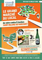 Alliances locales chez Leclerc Valable du 08 au 19 juillet 2025