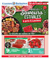 Trafic pouvoir d'achat 8 chez Leclerc Valable du 08 au 12 juillet 2025