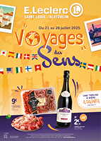 Saveurs du monde #1 chez Leclerc Valable du 21 au 26 juillet 2025