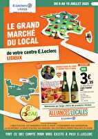 Alliances locales des magasins Leclerc Valable du 08 au 19 juillet 2025