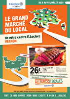 Alliances locales des magasins Leclerc Valable du 08 au 19 juillet 2025