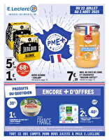 Trafic pouvoir achat 9 - mixte des magasins Leclerc Valable du 22 juillet au 02 août 2025