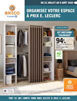 Trafic brico 8 chez Leclerc Valable du 22 juillet au 09 août 2025