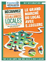 Grand marche chez Leclerc Valable du 01 au 12 juillet 2025