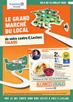 Alliances locales chez Leclerc Valable du 08 au 19 juillet 2025