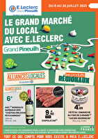 Terroir chez Leclerc Valable du 08 au 26 juillet 2025