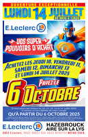 Tract mag 07 au 13 juillet chez Leclerc Valable du 07 au 13 juillet 2025
